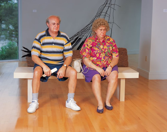 Duane Hanson hyper realists sculptures